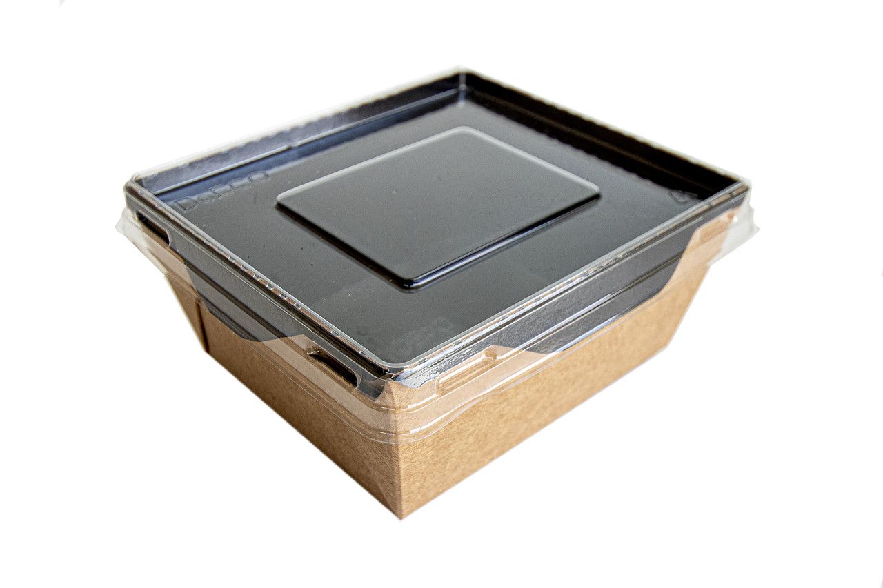 Упаковка OSQ OpSalad 900 Black Editi БЕЗ КРЫШКИ (400шт./кор.)