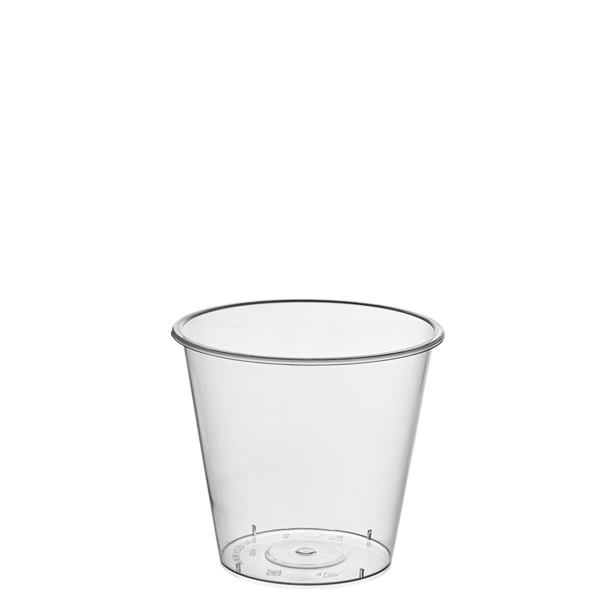 Стакан Bubbl Cup 300мл прозр. глянц. раб. об. 280мл d90мм (20/500)
