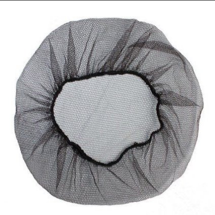Сетка для волос чёрная Optiline 100шт/уп (10/100)