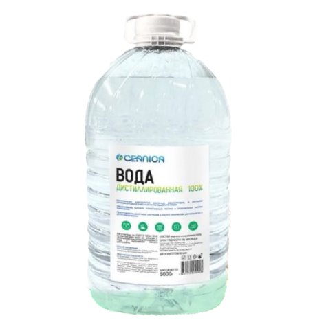 Вода дистиллированная Ceanica в бутылке ПЭТ 5 л.