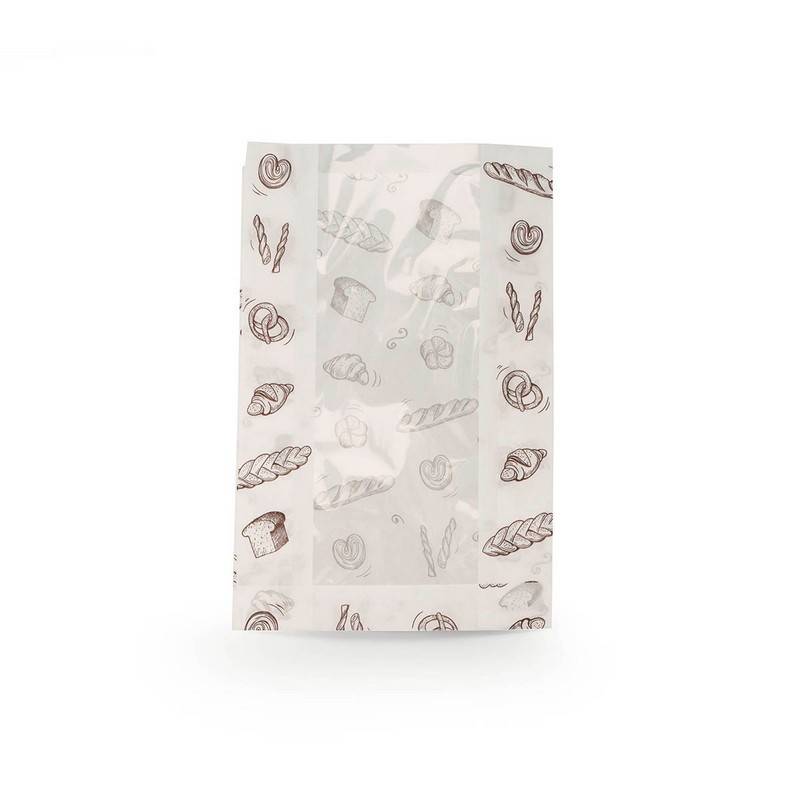 108-003 Пакет бум ХЛЕБ с окном 110 мм  325*200+65 (50/1000)  