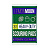 Губка жесткая абразивная Lemon Moon 13,3х13,3см 3шт/упак (32)