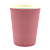 Стакан БУМ. 400мл D90мм РОЗОВЫЙ (50/1000)